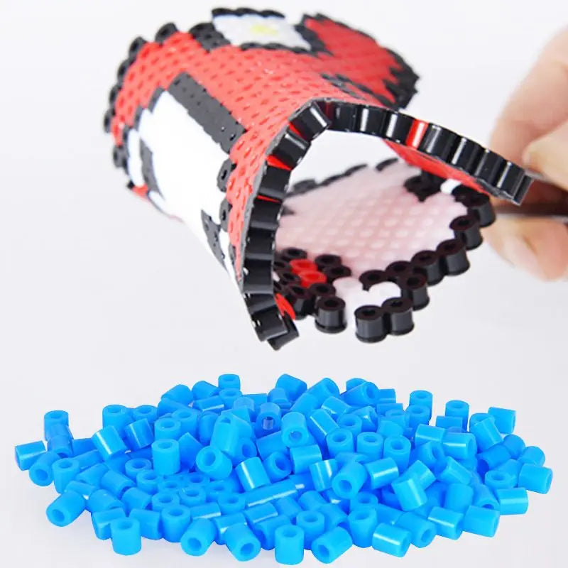 2.6mm 24/48colors Hama beads Education Iron beads 3D puzzle Beads lroning Guarantee perler Fuse beads diy toy miçangas Bricoltime