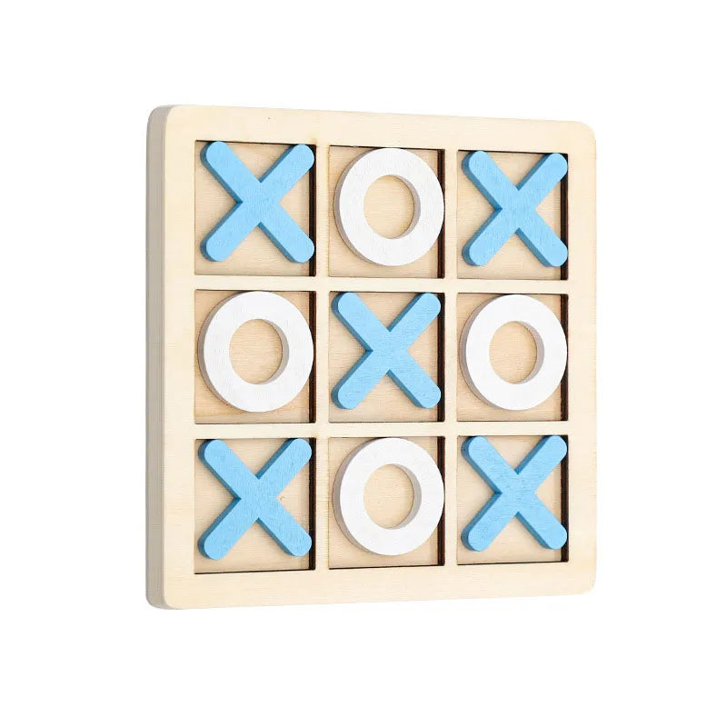 Montessori Wooden Toy Mini Chess Play Game Interaction Puzzle Training Brain Learing Early Educational Toys For Children Kids Bricoltime