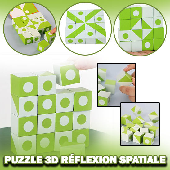 Puzzle 3D Réflexion spatiale-THINKTANK - Espace Pensée Imagination Logique Bricoltime